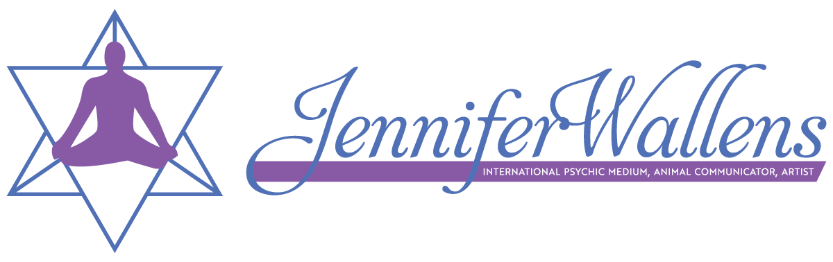 A black background with the name jennifer international written in blue.